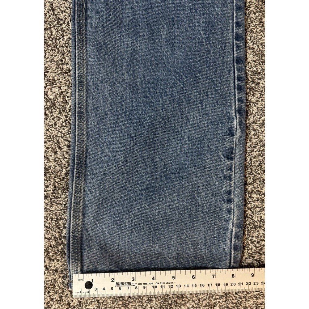 Carhartt Jeans Mens 38x36 Blue Denim B480 DSP Traditional - Picture 3 of 10